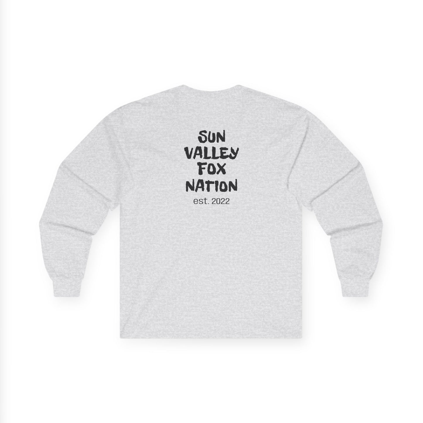 SUN VALLEY FOX Graphic Long Sleeve Tee, Retro Fox Shirt, Sun Valley Fox Nation, Cozy Everyday Wear
