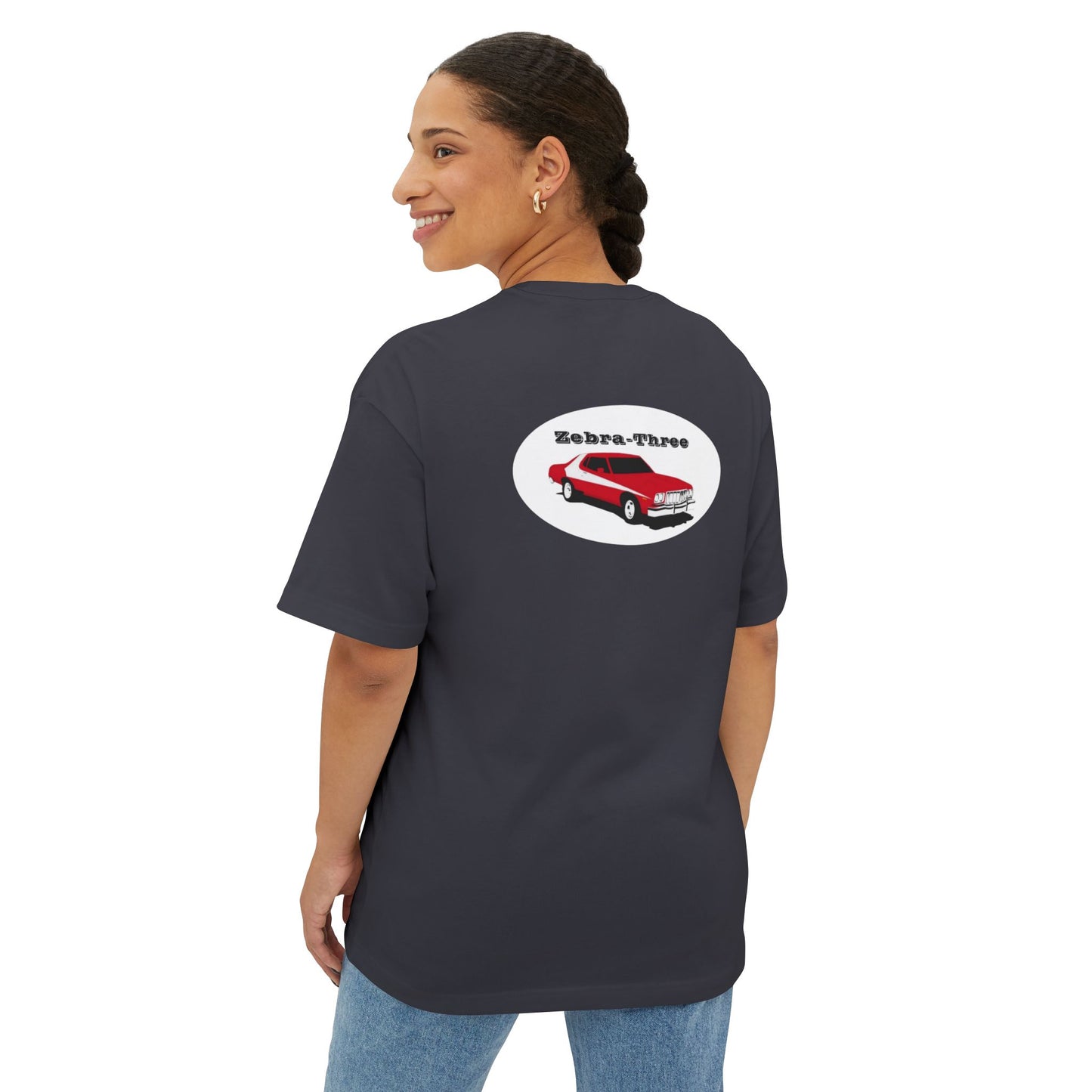 Zebra-Three - (if you know) - Unisex Oversized Boxy Tee - GXT