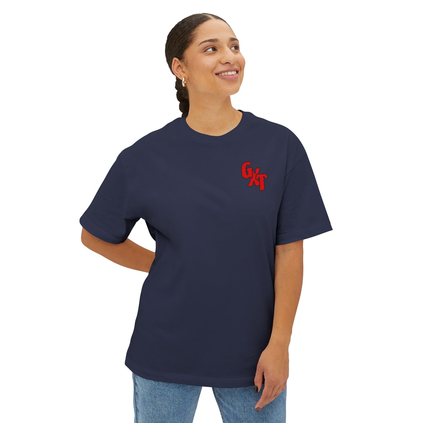 "Squad Goals"- (you know)-Unisex Oversized Boxy Tee - GXT
