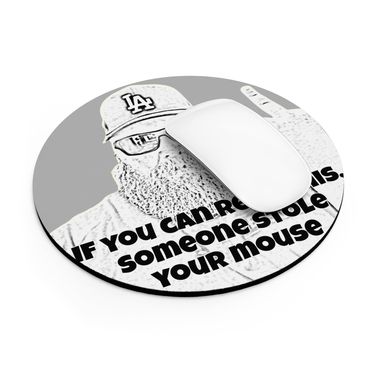 Someone stole your mouse! - Mouse Pad