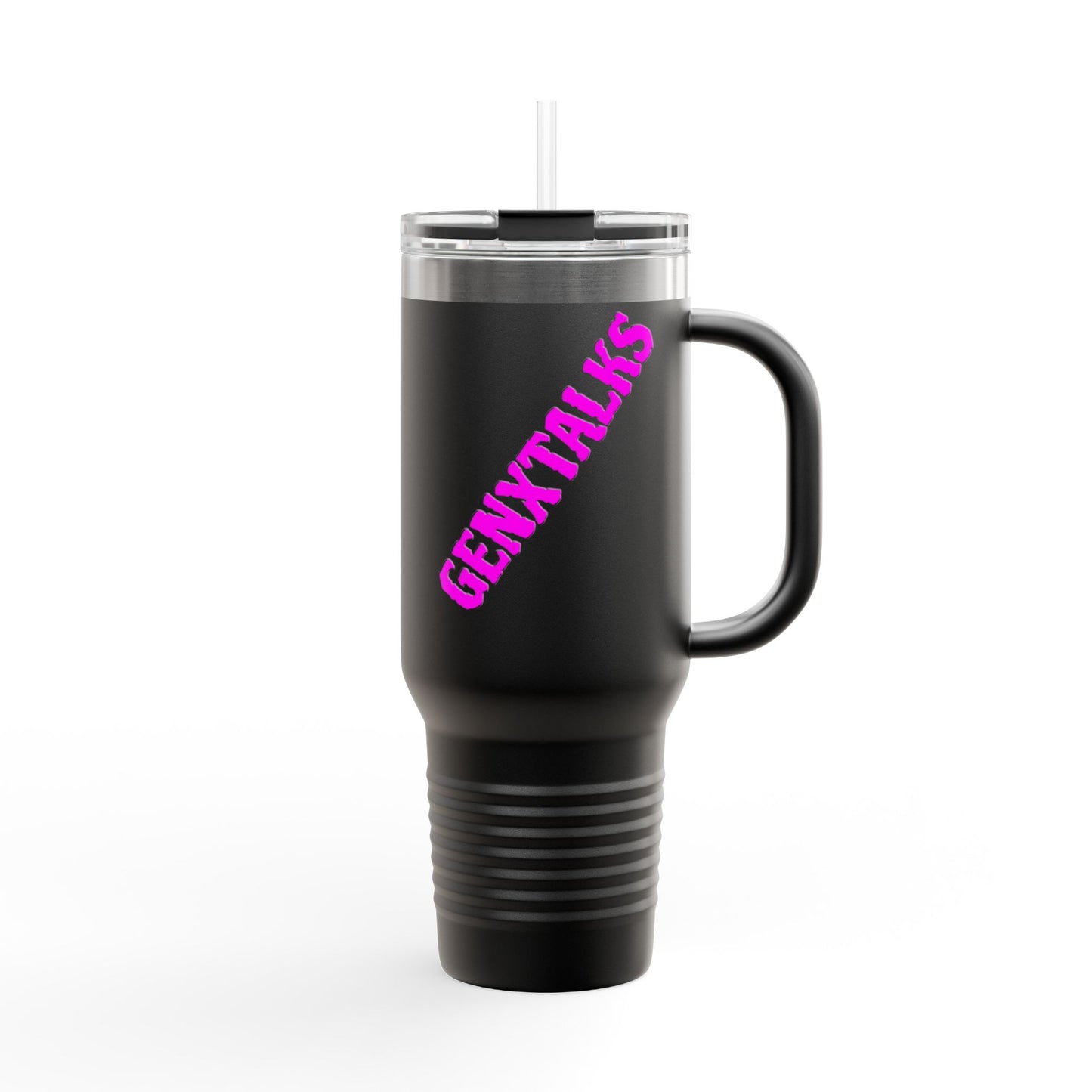 GENXTALK's Insulated Travel Mug - 40oz Lightweight Coffee Thermos for On-the-Go Hydration