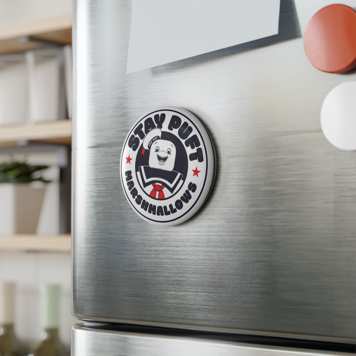 Stay Puft Magnet – Fun Collectible, Perfect Gift for Fans