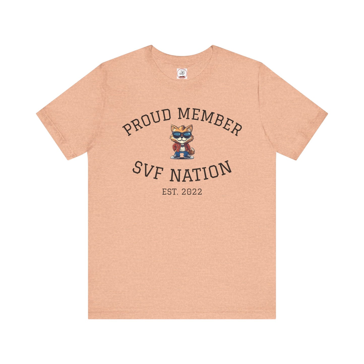 SVF Nation Proud Member Tee - Unisex T-Shirt for Fans, Casual Wear, Birthday Gifts, Team Spirit, Community Love