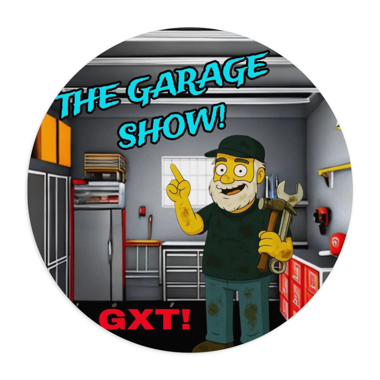 Garage Show Mouse Pad,