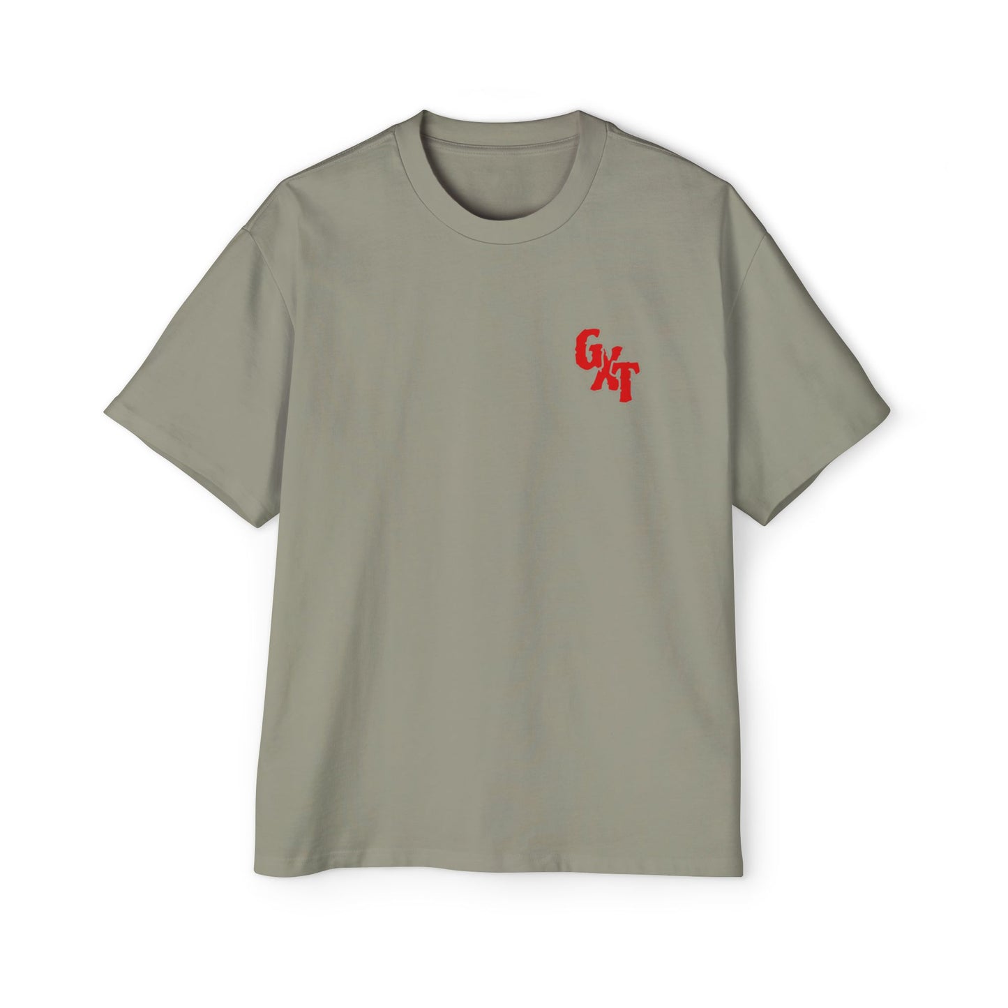 "Talk Hard" KGXT- Men's Heavy Oversized Tee -