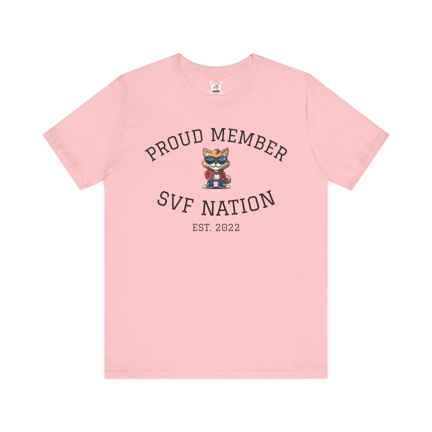 SVF Nation Proud Member Tee - Unisex T-Shirt for Fans, Casual Wear, Birthday Gifts, Team Spirit, Community Love