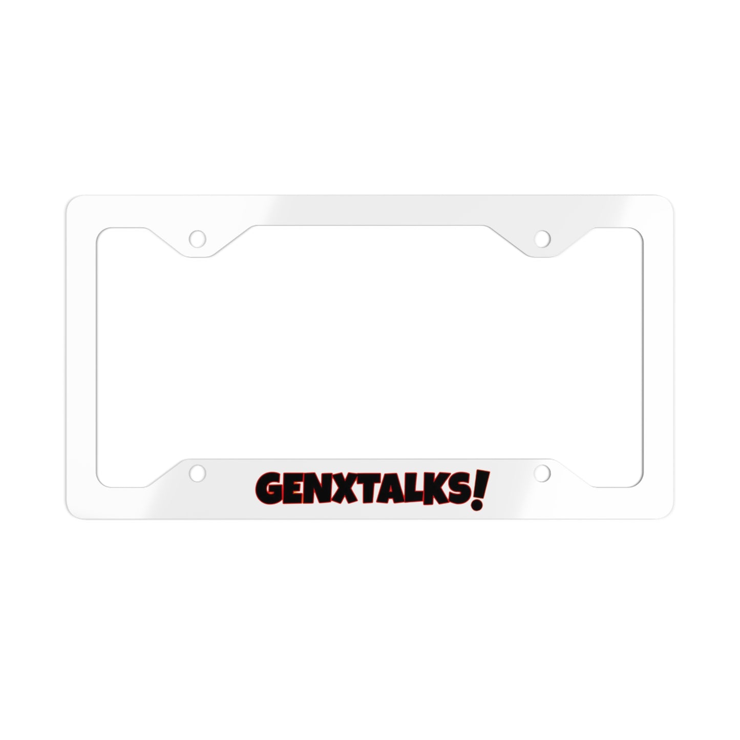 GENXTALKS!- Metal Frame (white)