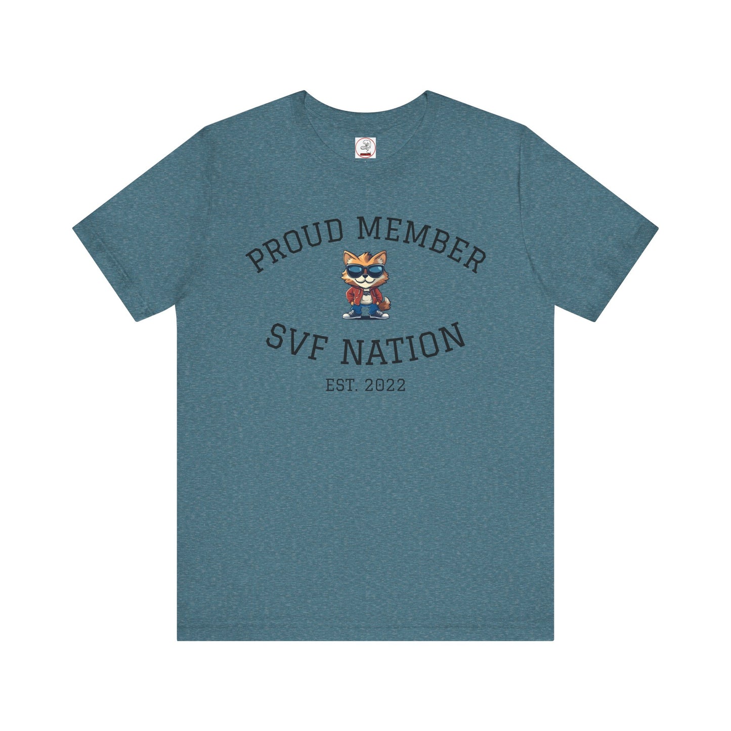 SVF Nation Proud Member Tee - Unisex T-Shirt for Fans, Casual Wear, Birthday Gifts, Team Spirit, Community Love