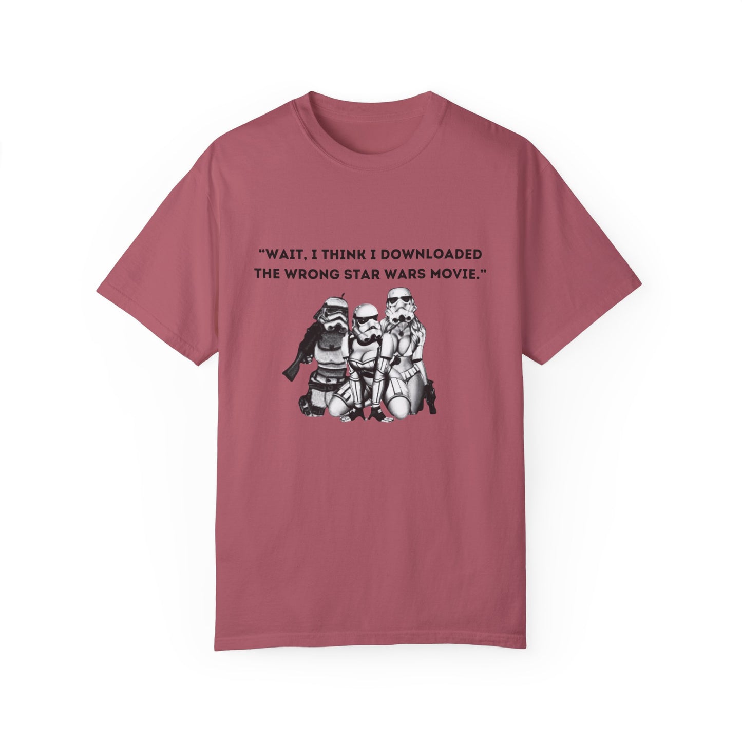 Wrong Star Wars Movie - Unisex Garment-Dyed Tee