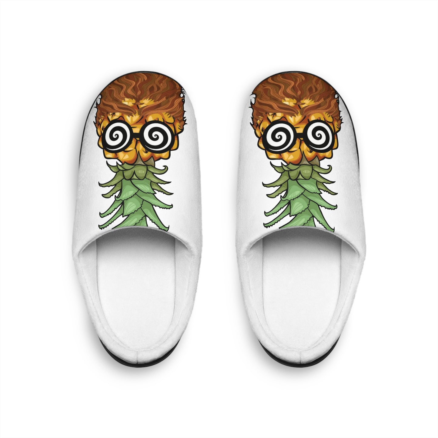 Trippypineapple-Women's Indoor Slippers