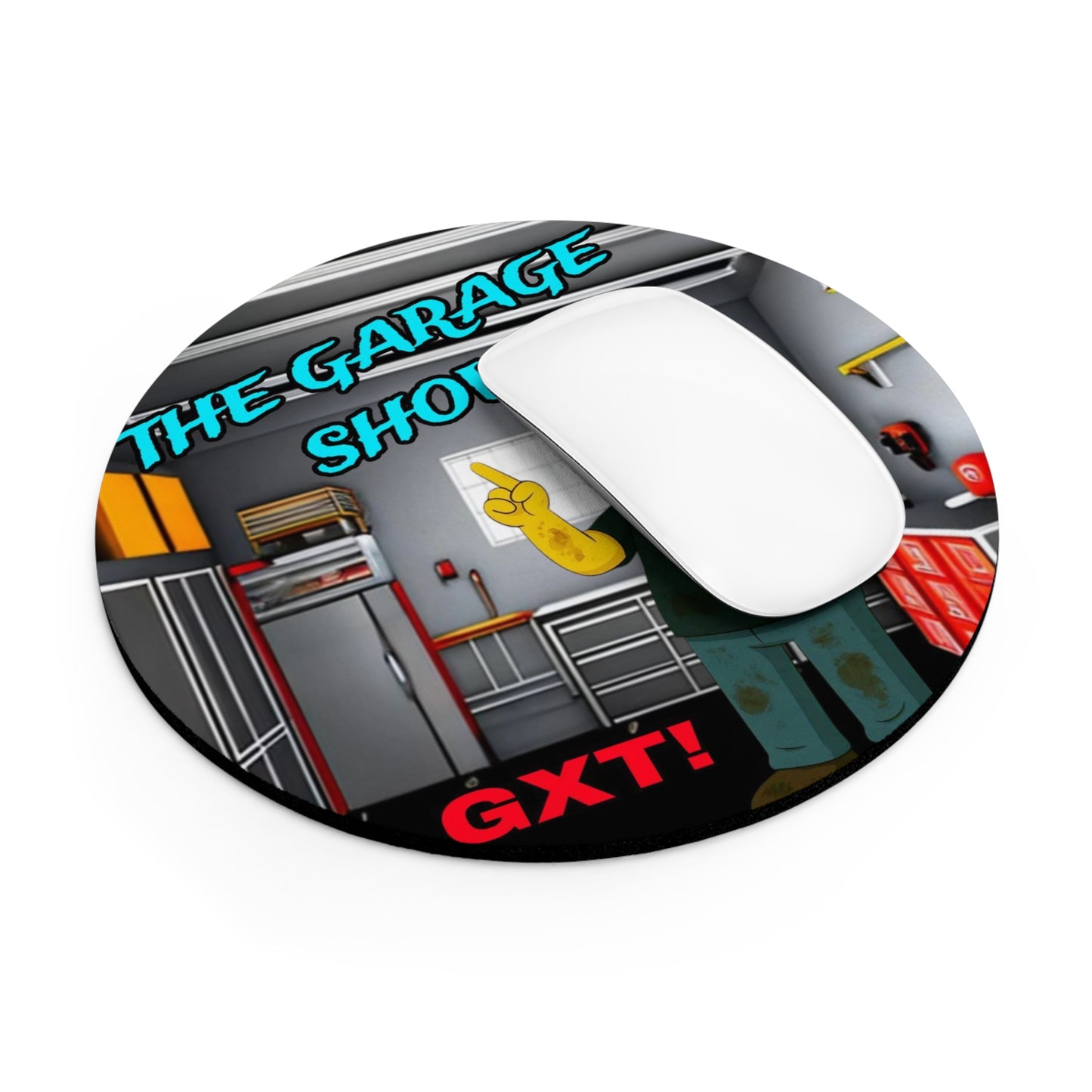 Garage Show Mouse Pad,