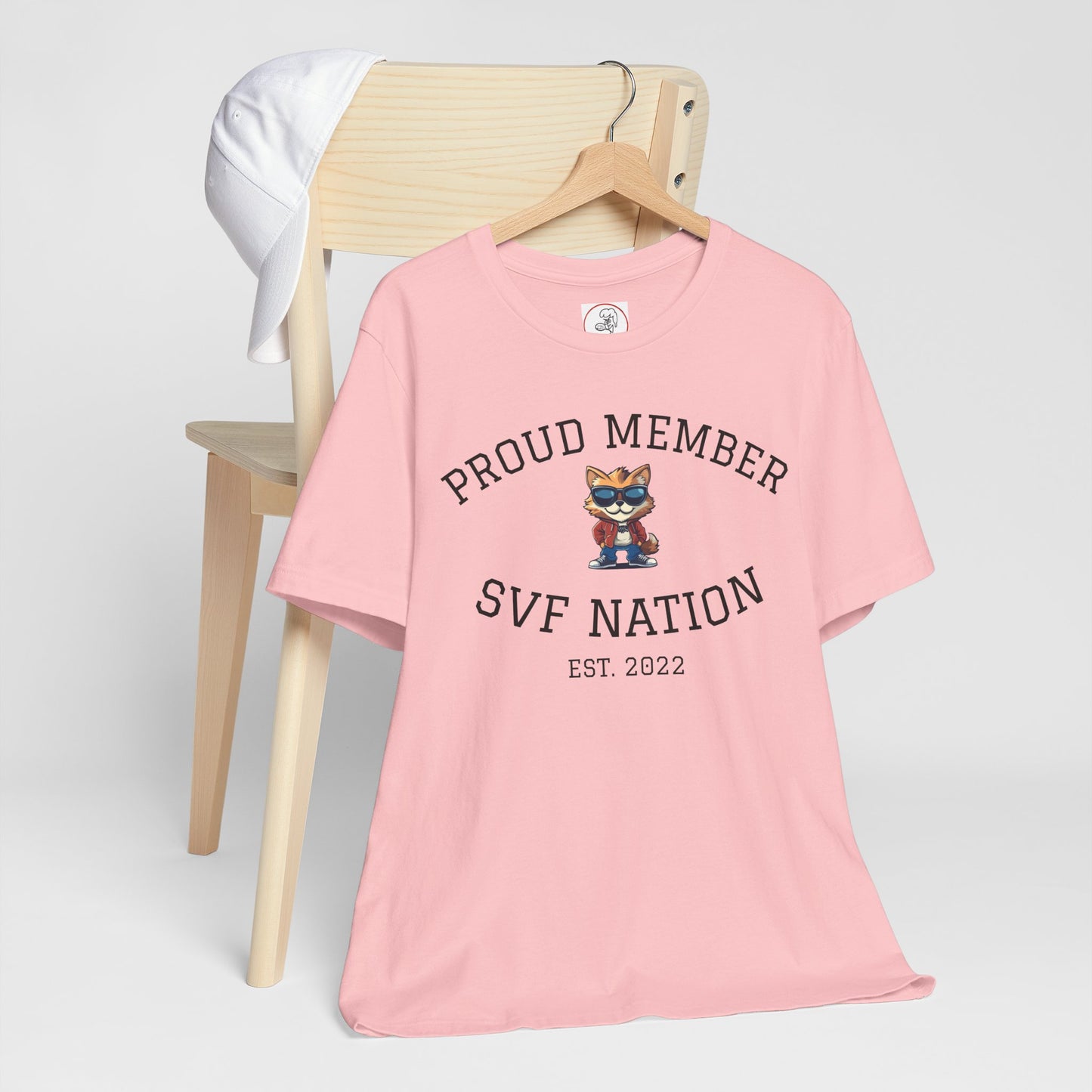 SVF Nation Proud Member Tee - Unisex T-Shirt for Fans, Casual Wear, Birthday Gifts, Team Spirit, Community Love