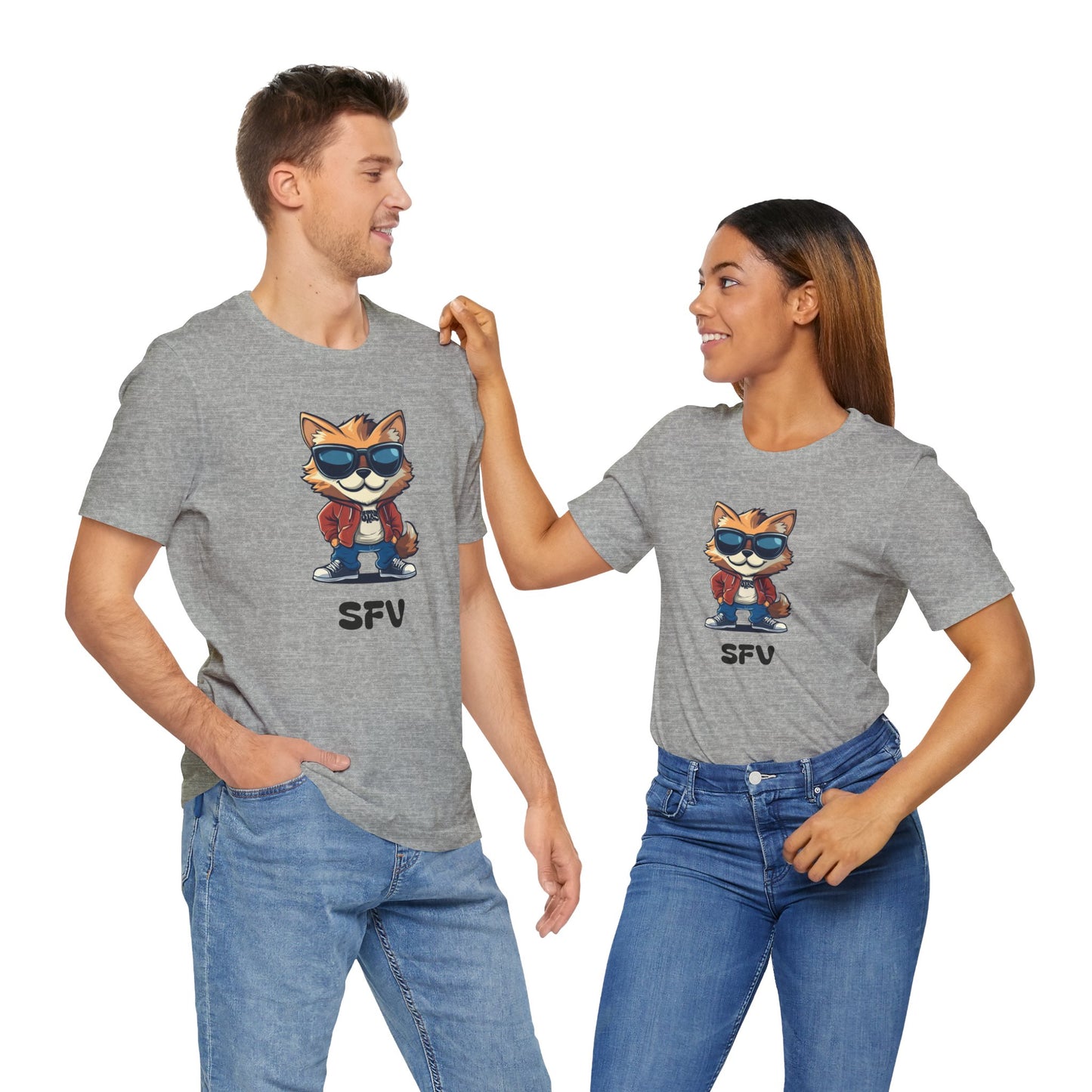 Cool Graphic Tee: Sun Valley Fox Nation, Fun Casual Wear, Unique T-Shirt