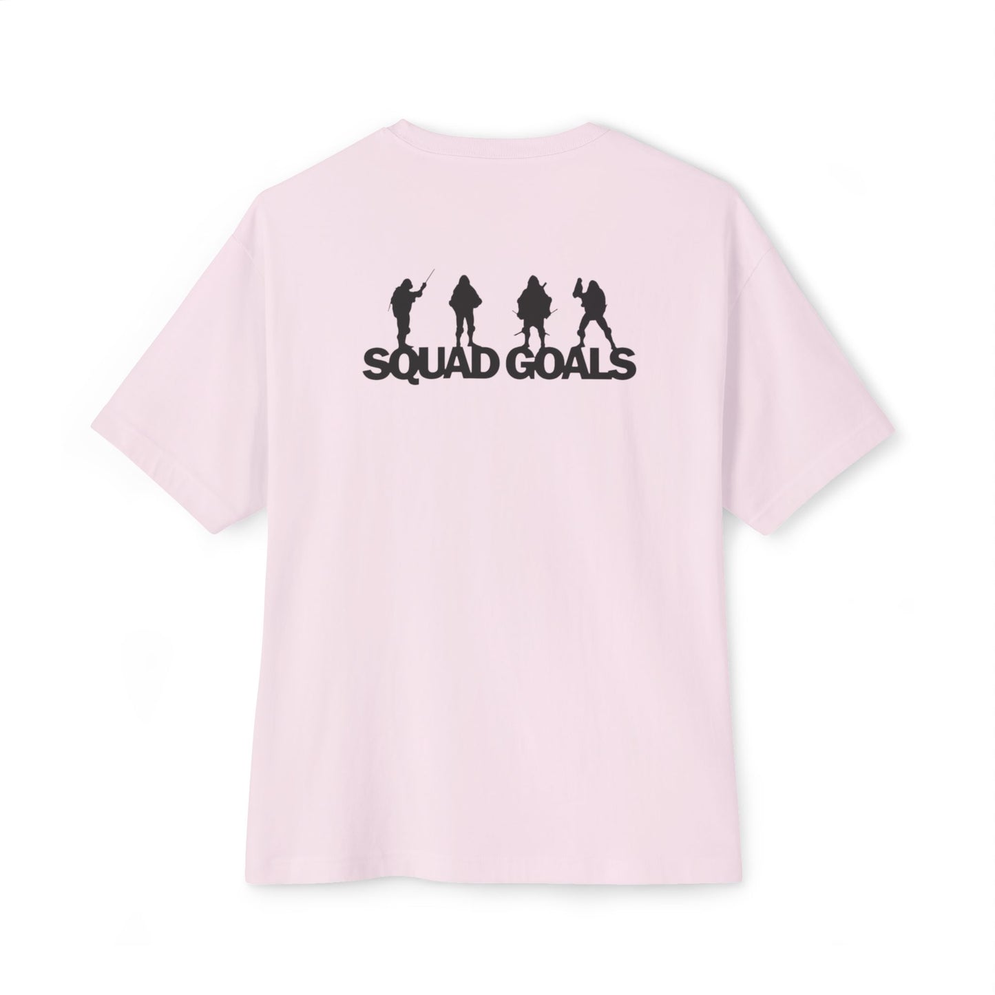 "Squad Goals"- (you know)-Unisex Oversized Boxy Tee - GXT