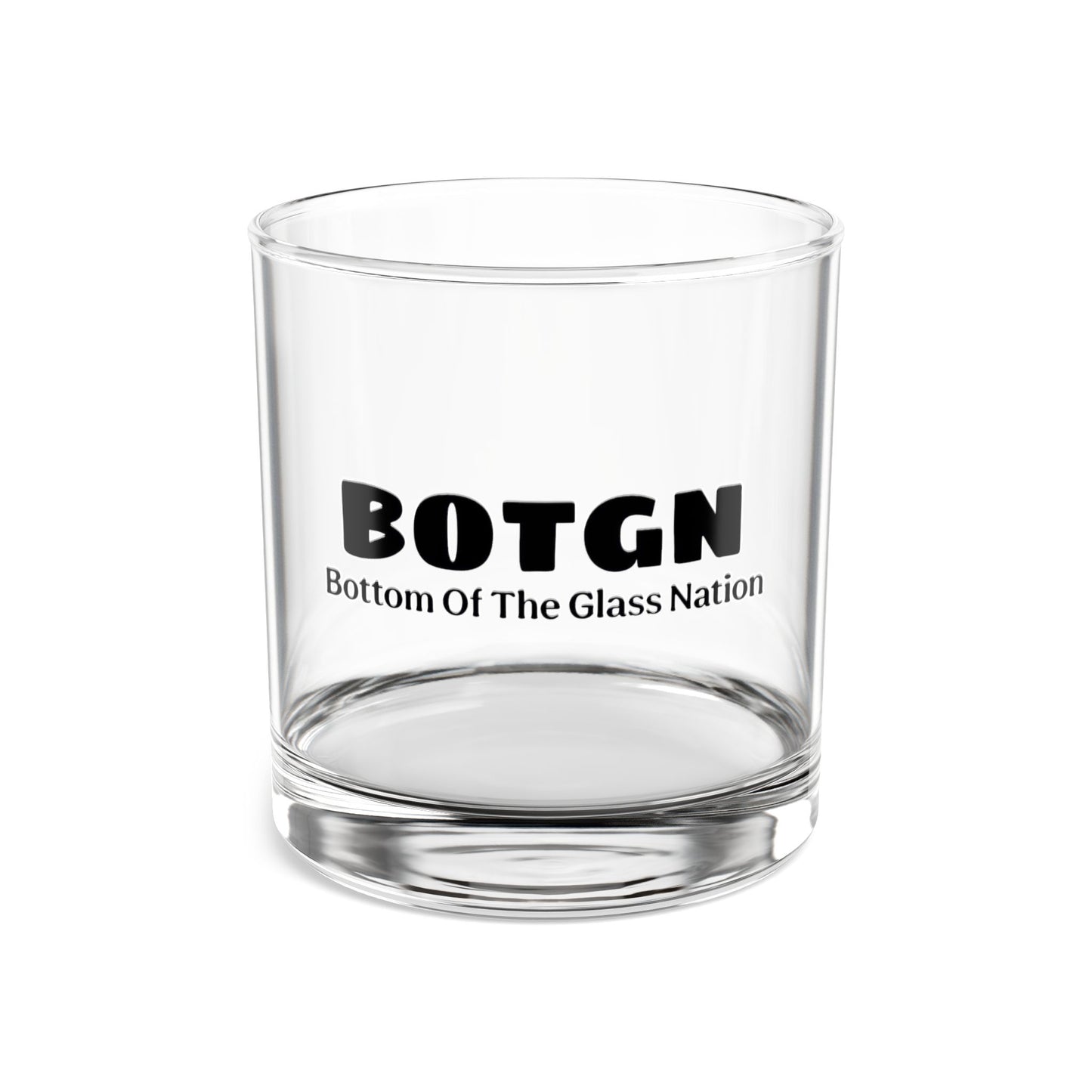 Bottom Of The Glass Nation-Rocks Glass, 10oz