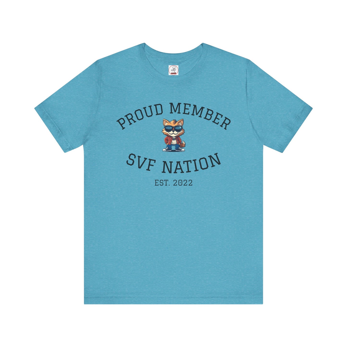 SVF Nation Proud Member Tee - Unisex T-Shirt for Fans, Casual Wear, Birthday Gifts, Team Spirit, Community Love