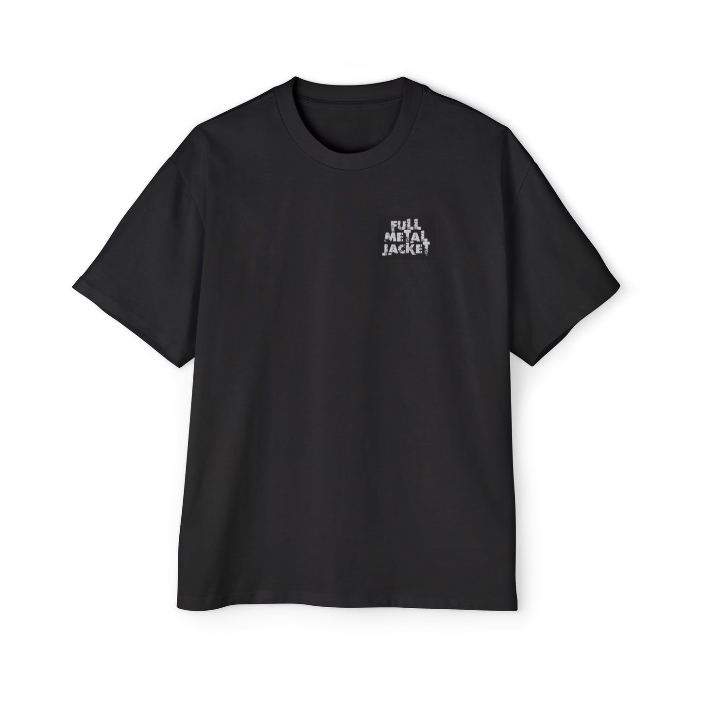 Full Metal Jacket Zipper Quote - Oversized Tee