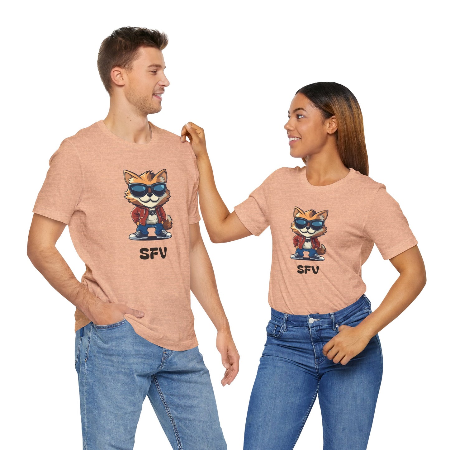 Cool Graphic Tee: Sun Valley Fox Nation, Fun Casual Wear, Unique T-Shirt