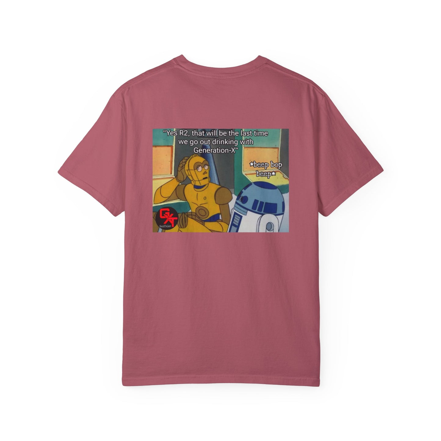 Droids hangover- Unisex T-Shirt with Graphic Humor - Perfect for Casual Outings & Gift Giving