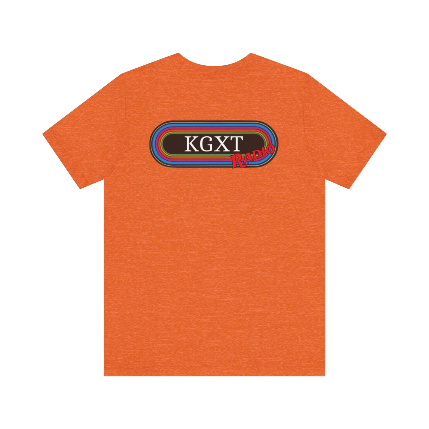KGXT Radio Center/Back. (front blank) Old school style
