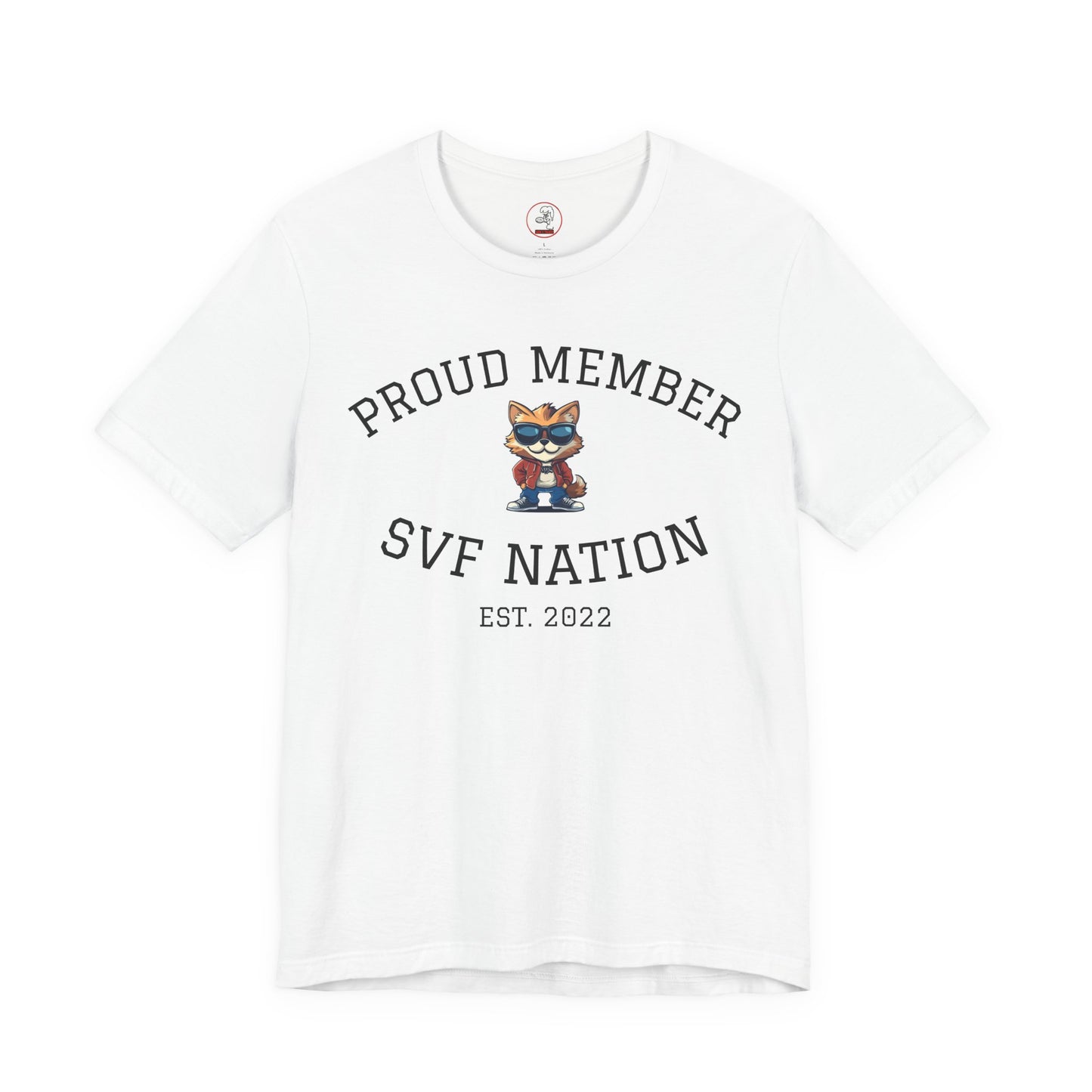 SVF Nation Proud Member Tee - Unisex T-Shirt for Fans, Casual Wear, Birthday Gifts, Team Spirit, Community Love