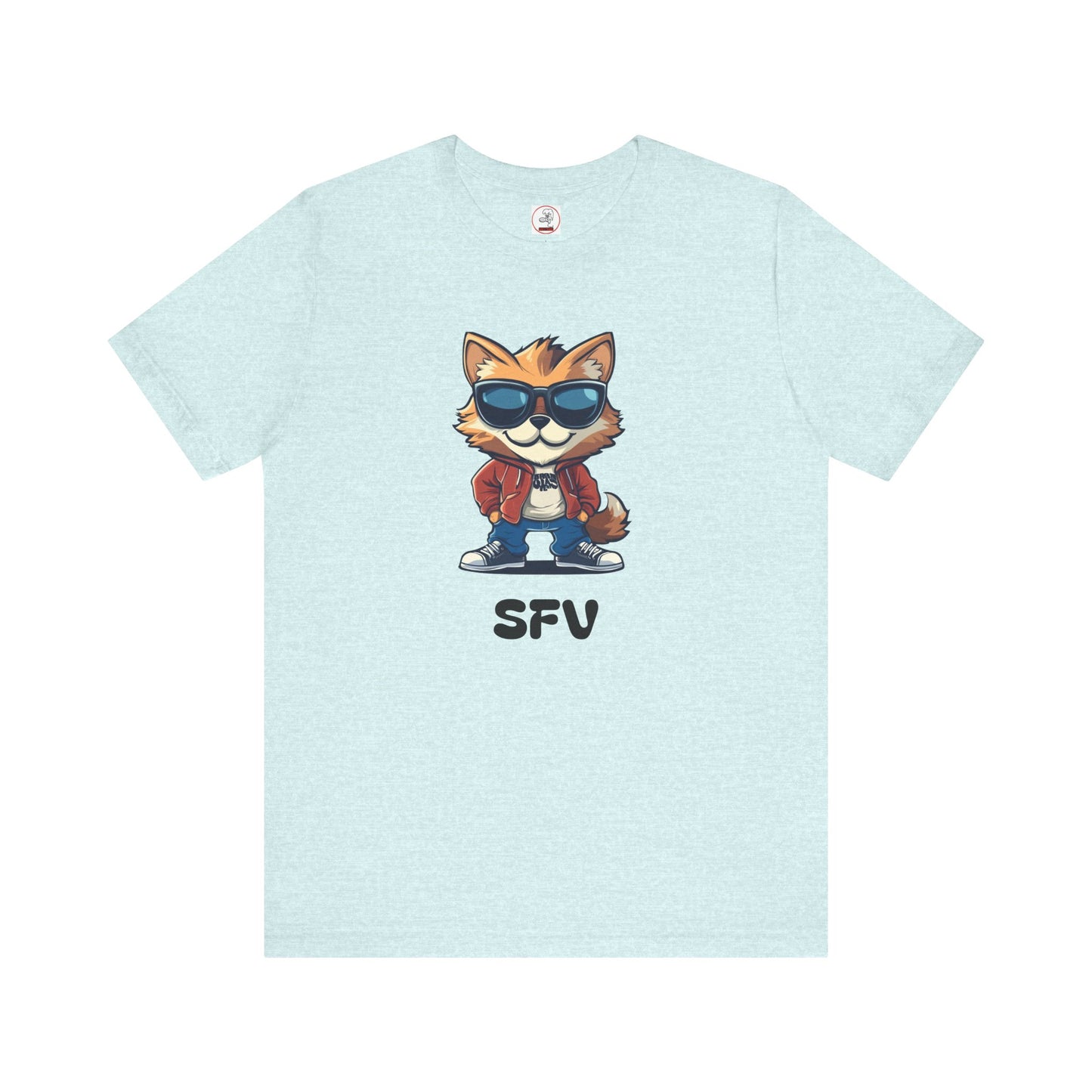 Cool Graphic Tee: Sun Valley Fox Nation, Fun Casual Wear, Unique T-Shirt