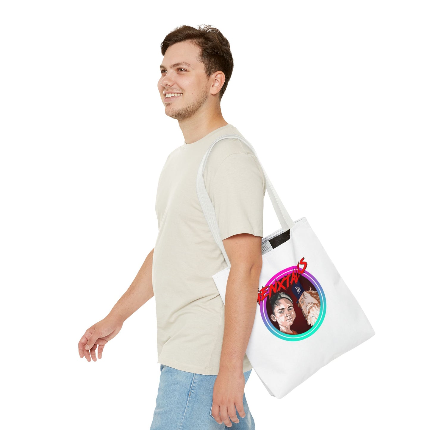Vibrant GENXTALKS Graphic Tote Bag