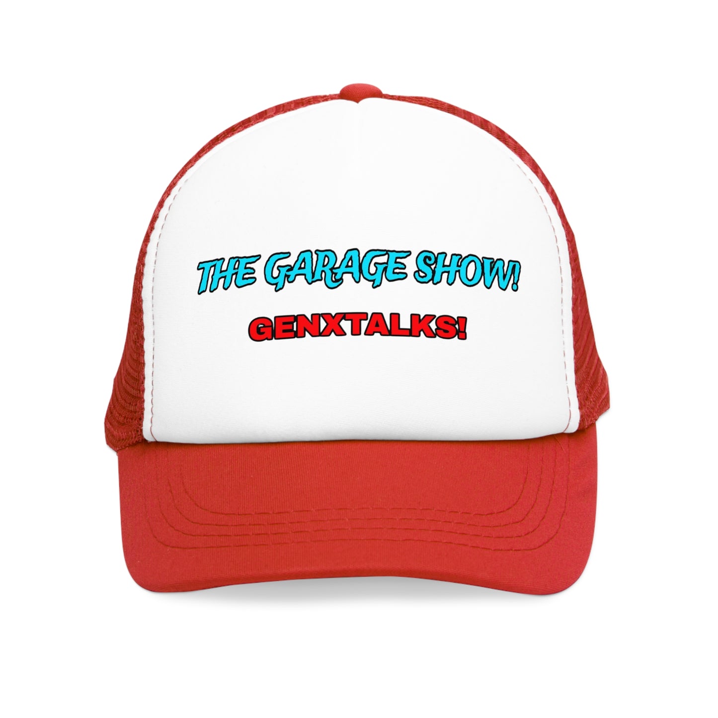 Garage Show Mesh Cap - Cool Trucker Hat for Motorheads Snap back design