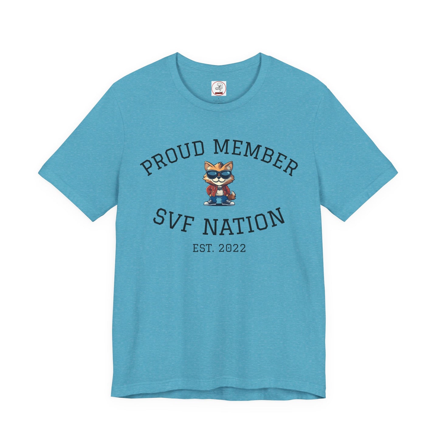 SVF Nation Proud Member Tee - Unisex T-Shirt for Fans, Casual Wear, Birthday Gifts, Team Spirit, Community Love