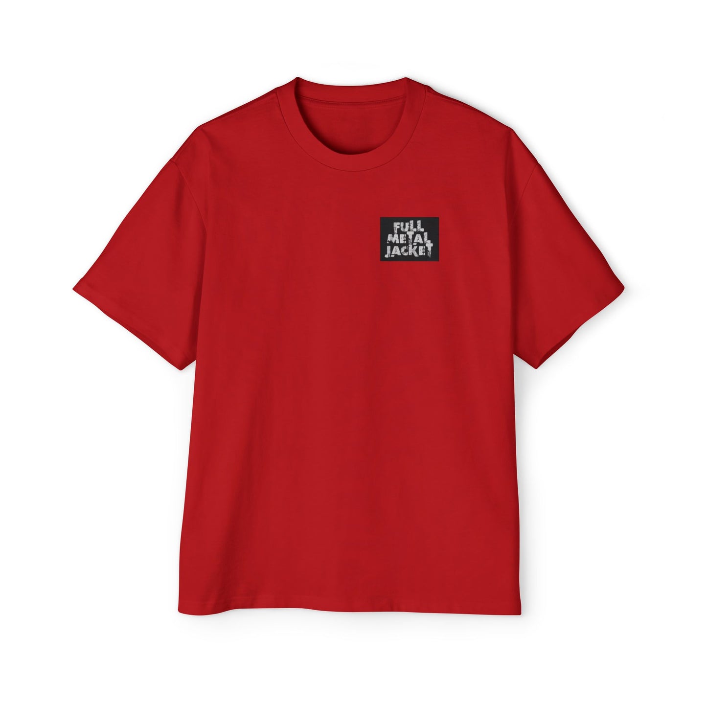 Full Metal Jacket Zipper Quote - Oversized Tee