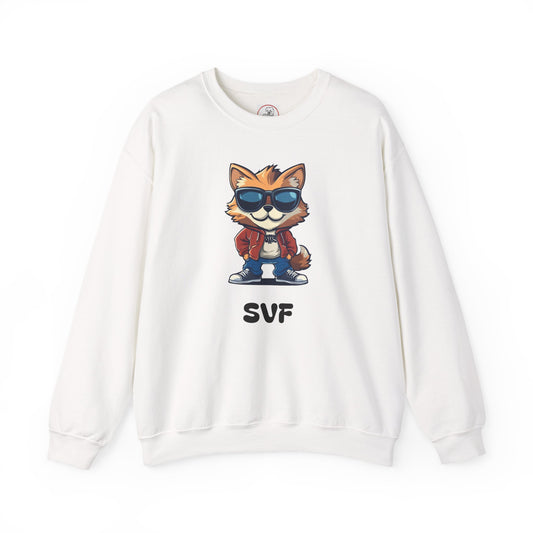 Sun Valley Fox Nation Crewneck Sweatshirt | Unisex Sweatshirt for Casual Wear