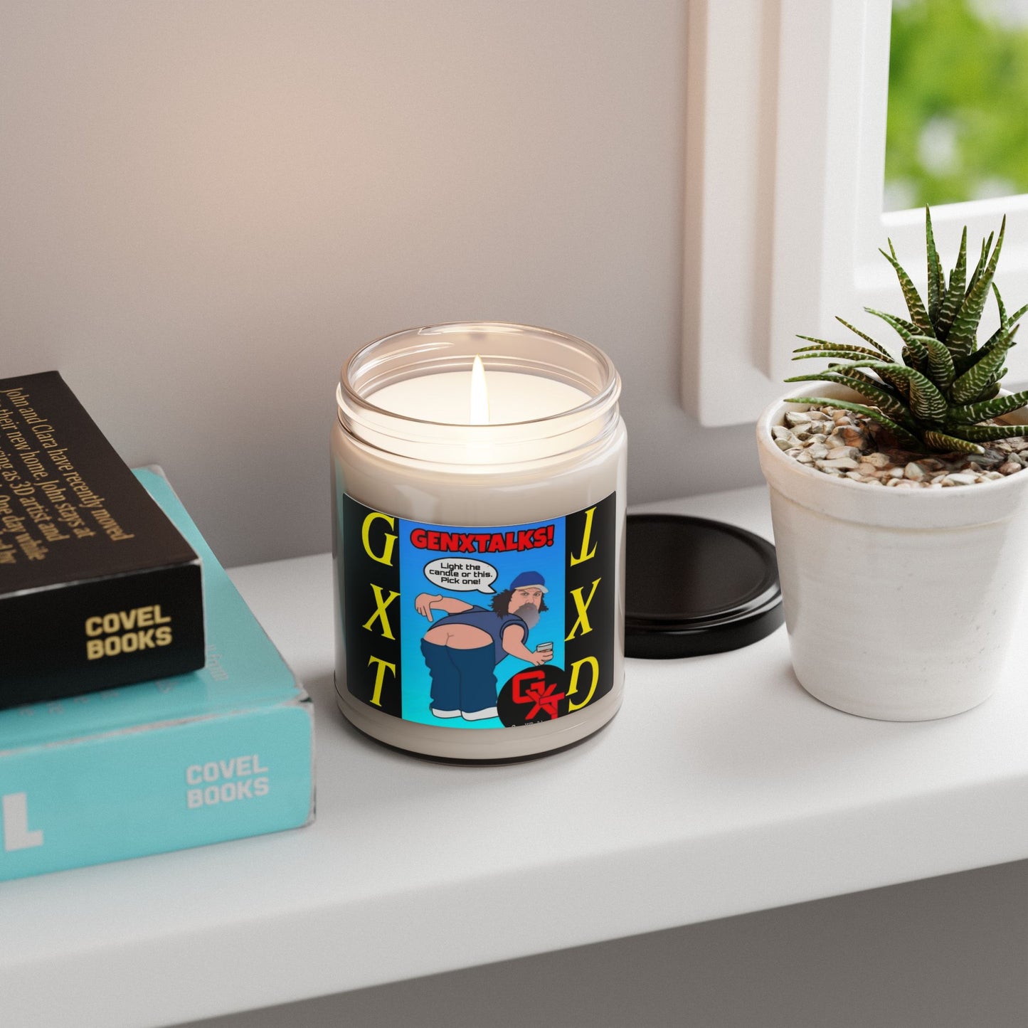 GXT- "Light this!"-Scented Soy Candle, 9oz