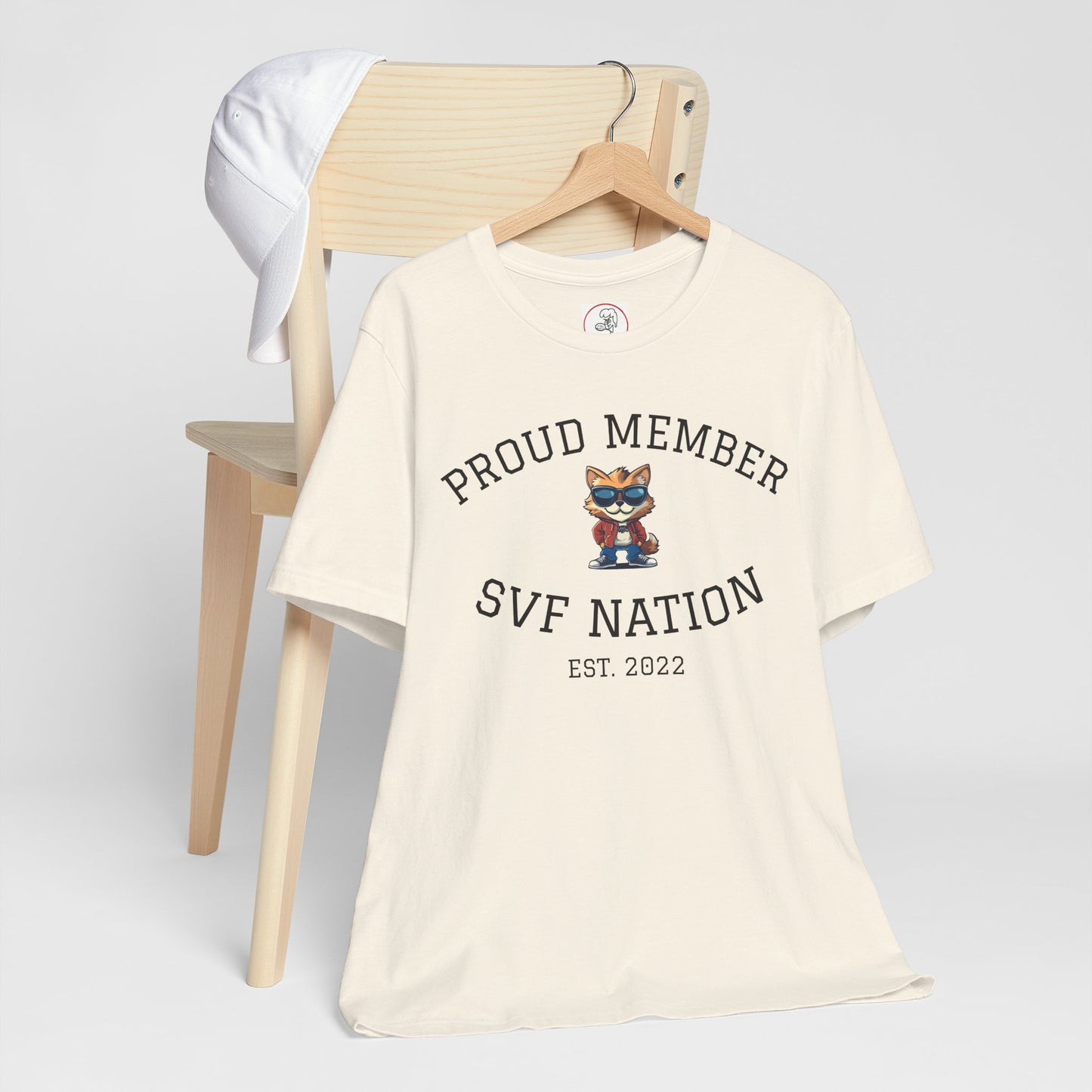 SVF Nation Proud Member Tee - Unisex T-Shirt for Fans, Casual Wear, Birthday Gifts, Team Spirit, Community Love