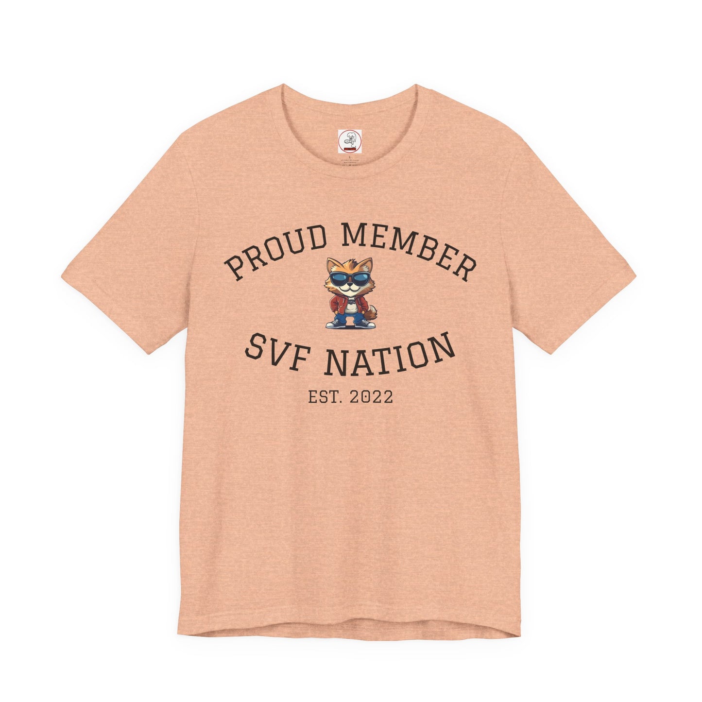 SVF Nation Proud Member Tee - Unisex T-Shirt for Fans, Casual Wear, Birthday Gifts, Team Spirit, Community Love