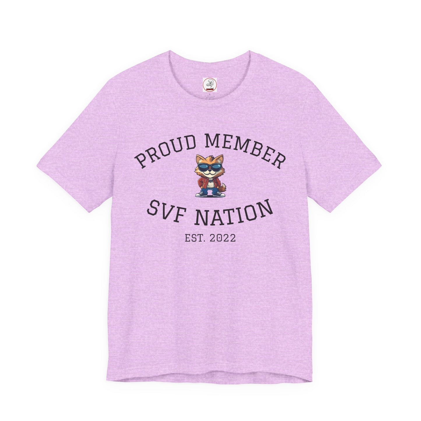 SVF Nation Proud Member Tee - Unisex T-Shirt for Fans, Casual Wear, Birthday Gifts, Team Spirit, Community Love
