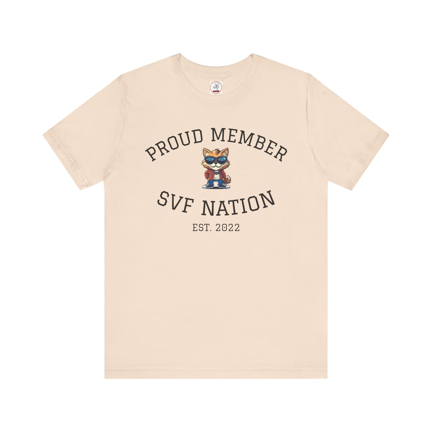 SVF Nation Proud Member Tee - Unisex T-Shirt for Fans, Casual Wear, Birthday Gifts, Team Spirit, Community Love