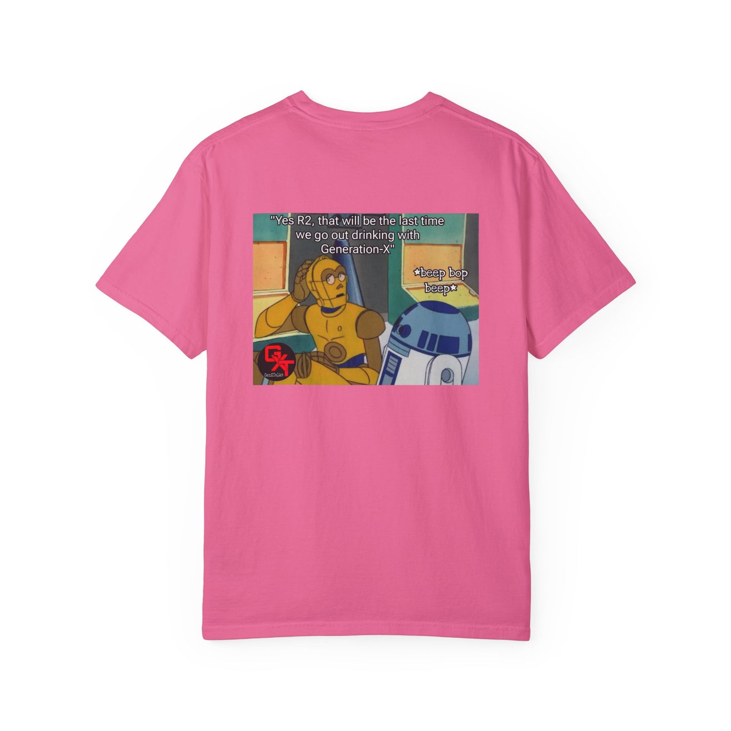 Droids hangover- Unisex T-Shirt with Graphic Humor - Perfect for Casual Outings & Gift Giving