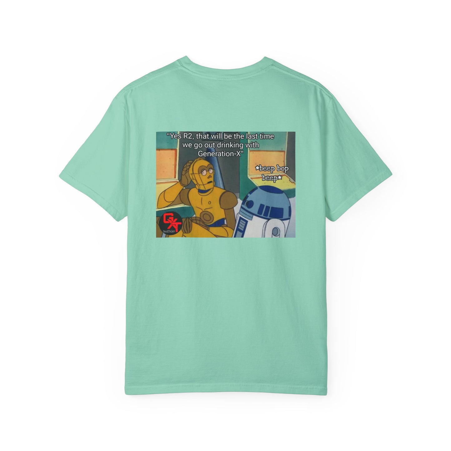 Droids hangover- Unisex T-Shirt with Graphic Humor - Perfect for Casual Outings & Gift Giving