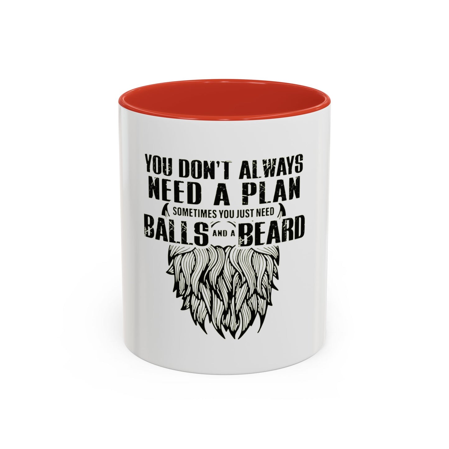 "Beard and Balls"- Coffee Mug (11, 15oz)