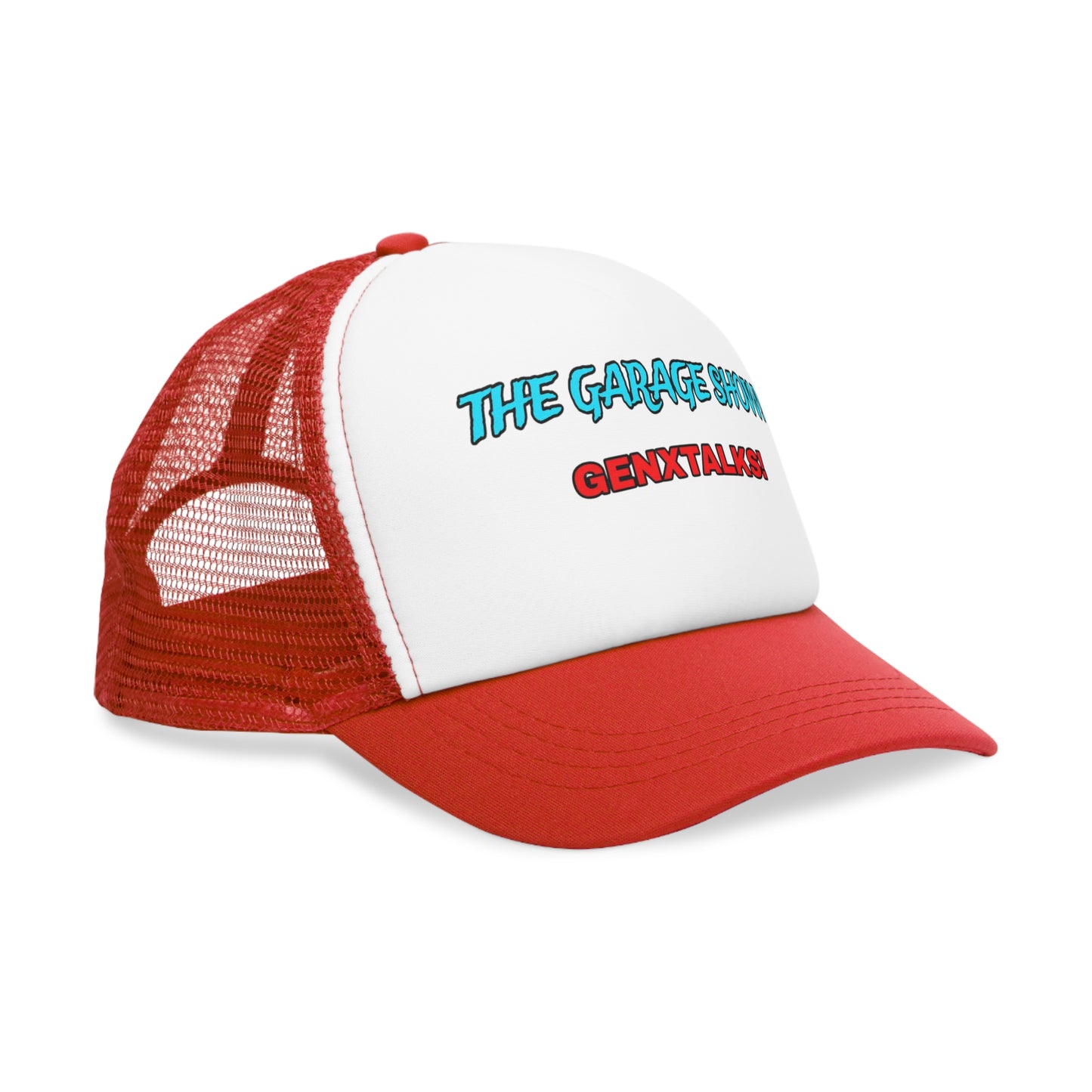 Garage Show Mesh Cap - Cool Trucker Hat for Motorheads Snap back design