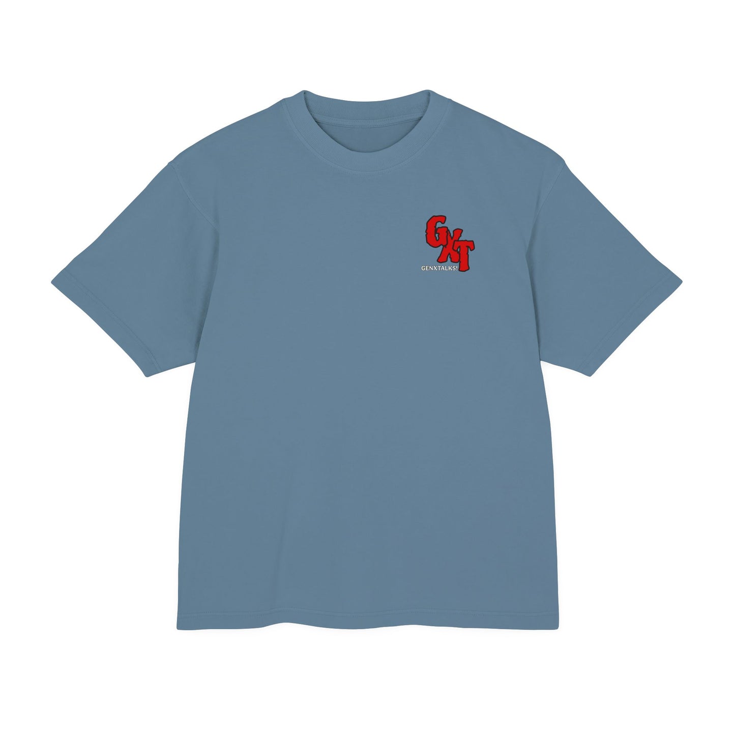"Get Off The Fucking Lawn"- Heavy Tee - Gray Pride Statement Shirt with Rainbow Design