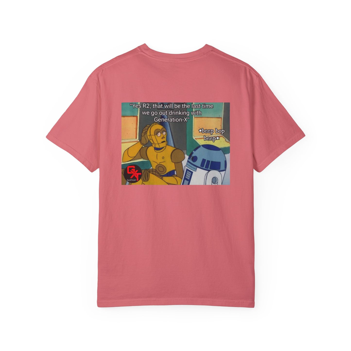 Droids hangover- Unisex T-Shirt with Graphic Humor - Perfect for Casual Outings & Gift Giving