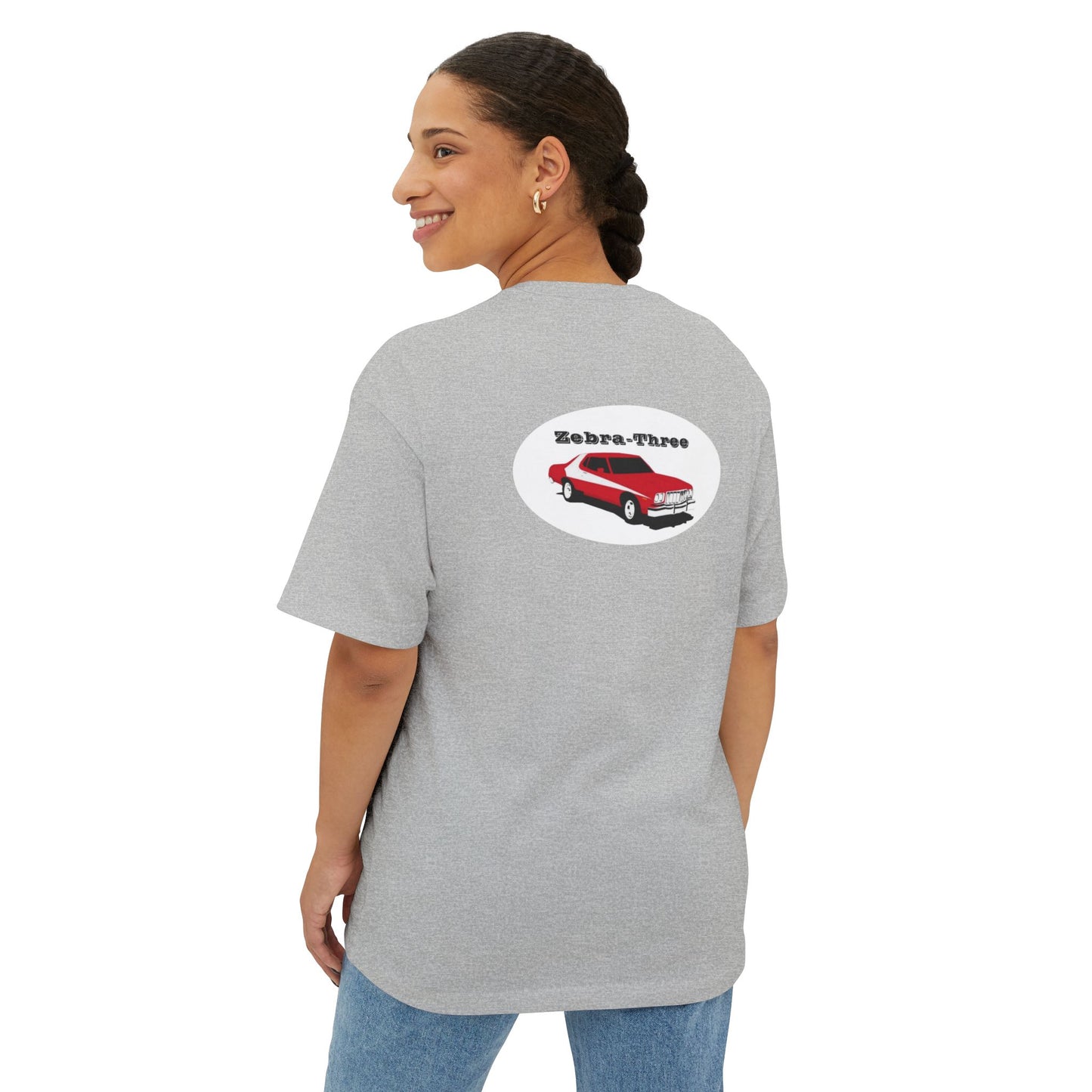 Zebra-Three - (if you know) - Unisex Oversized Boxy Tee - GXT