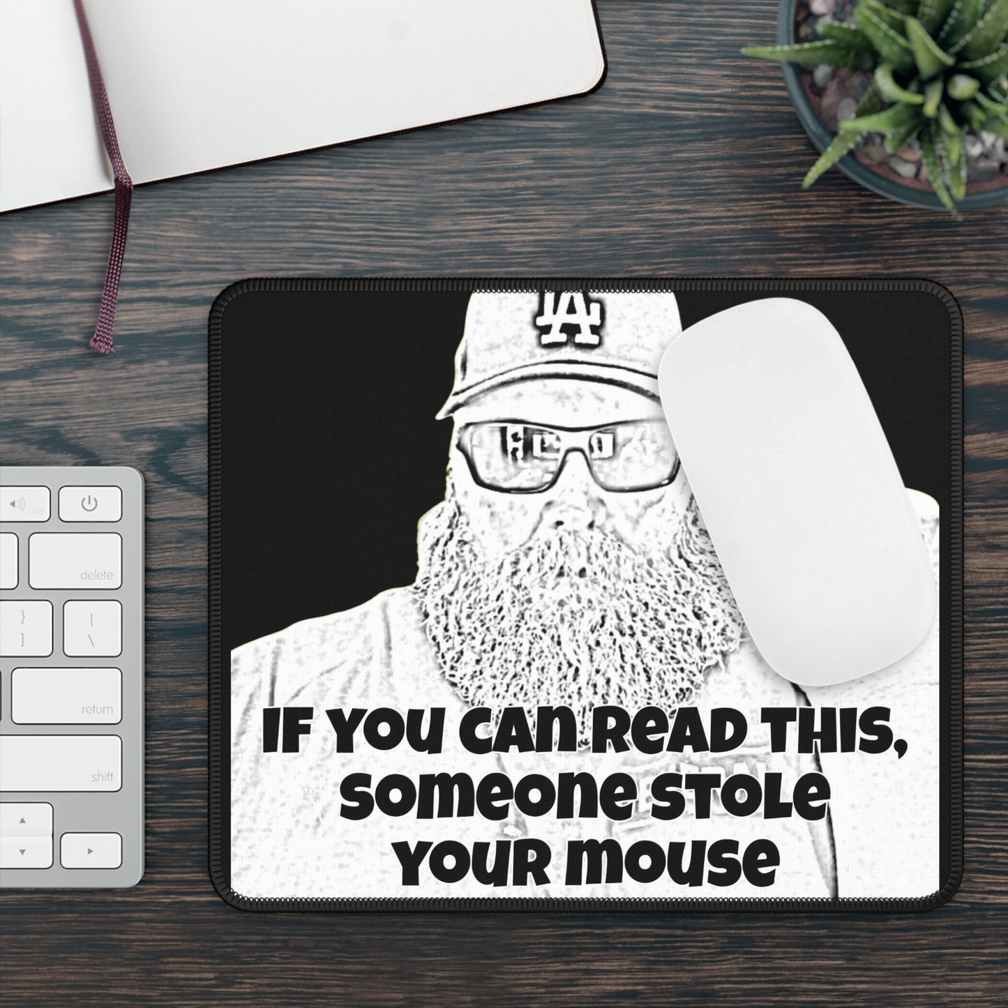"If you can read this...." Mousepad