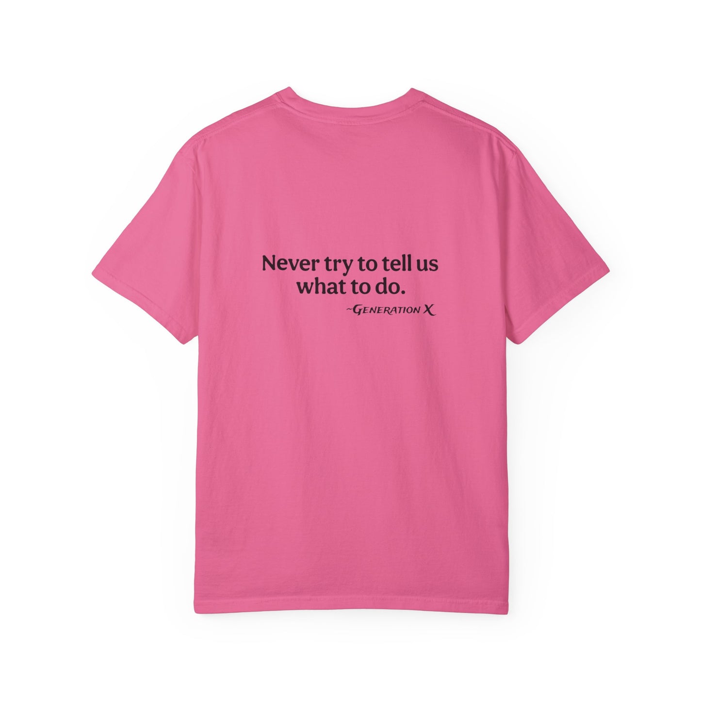 'Never try to tell us what to do'- Solid T