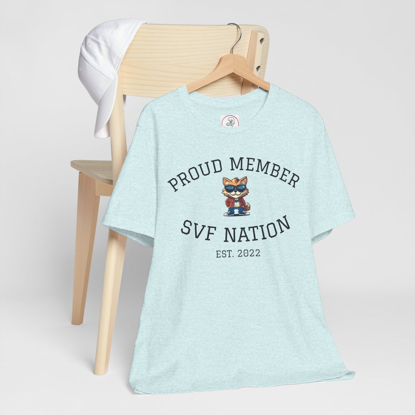 SVF Nation Proud Member Tee - Unisex T-Shirt for Fans, Casual Wear, Birthday Gifts, Team Spirit, Community Love