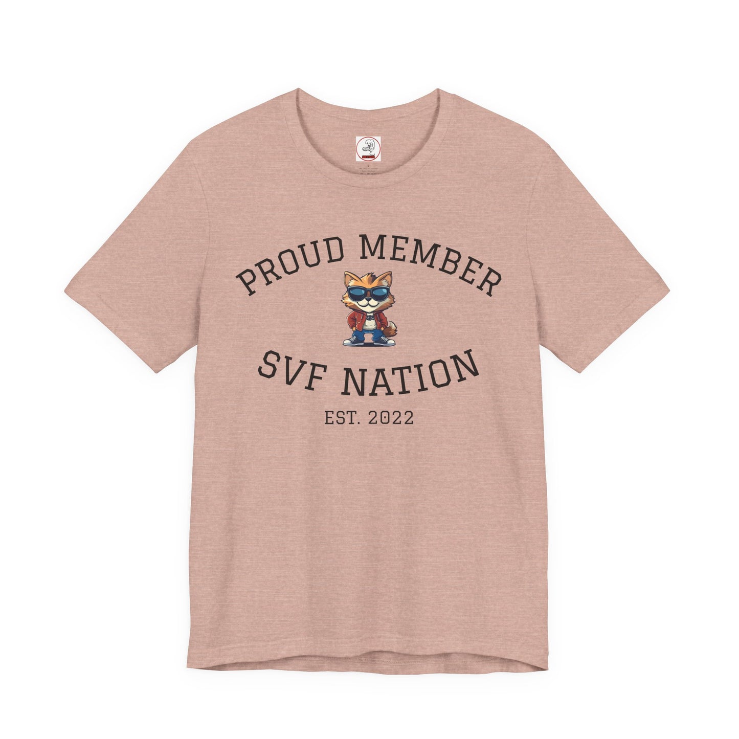 SVF Nation Proud Member Tee - Unisex T-Shirt for Fans, Casual Wear, Birthday Gifts, Team Spirit, Community Love