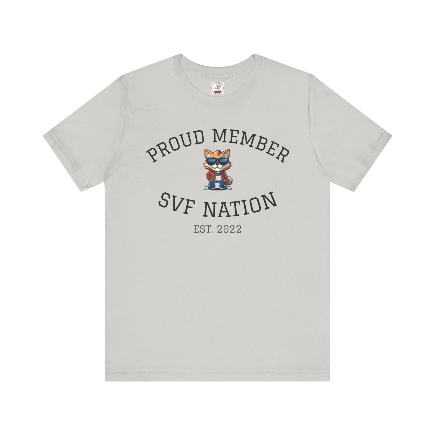 SVF Nation Proud Member Tee - Unisex T-Shirt for Fans, Casual Wear, Birthday Gifts, Team Spirit, Community Love