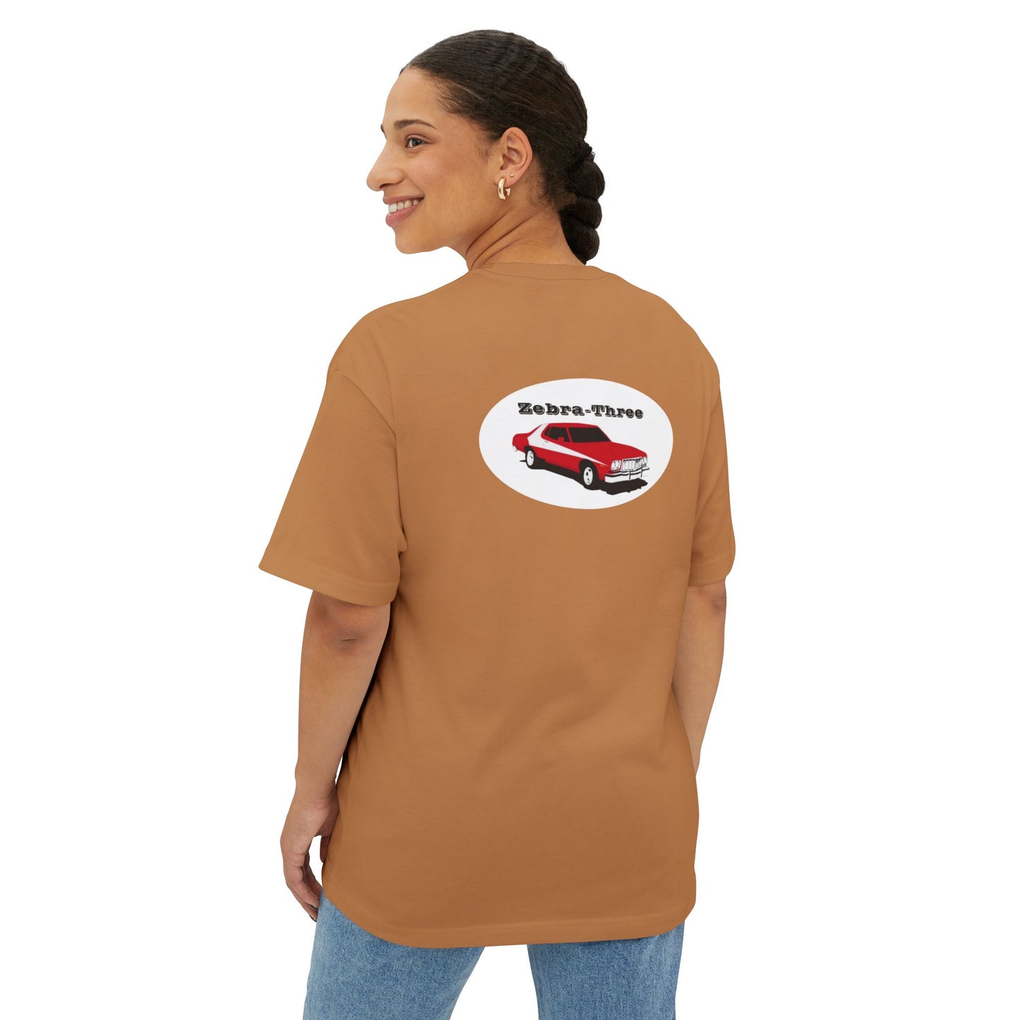 Zebra-Three - (if you know) - Unisex Oversized Boxy Tee - GXT