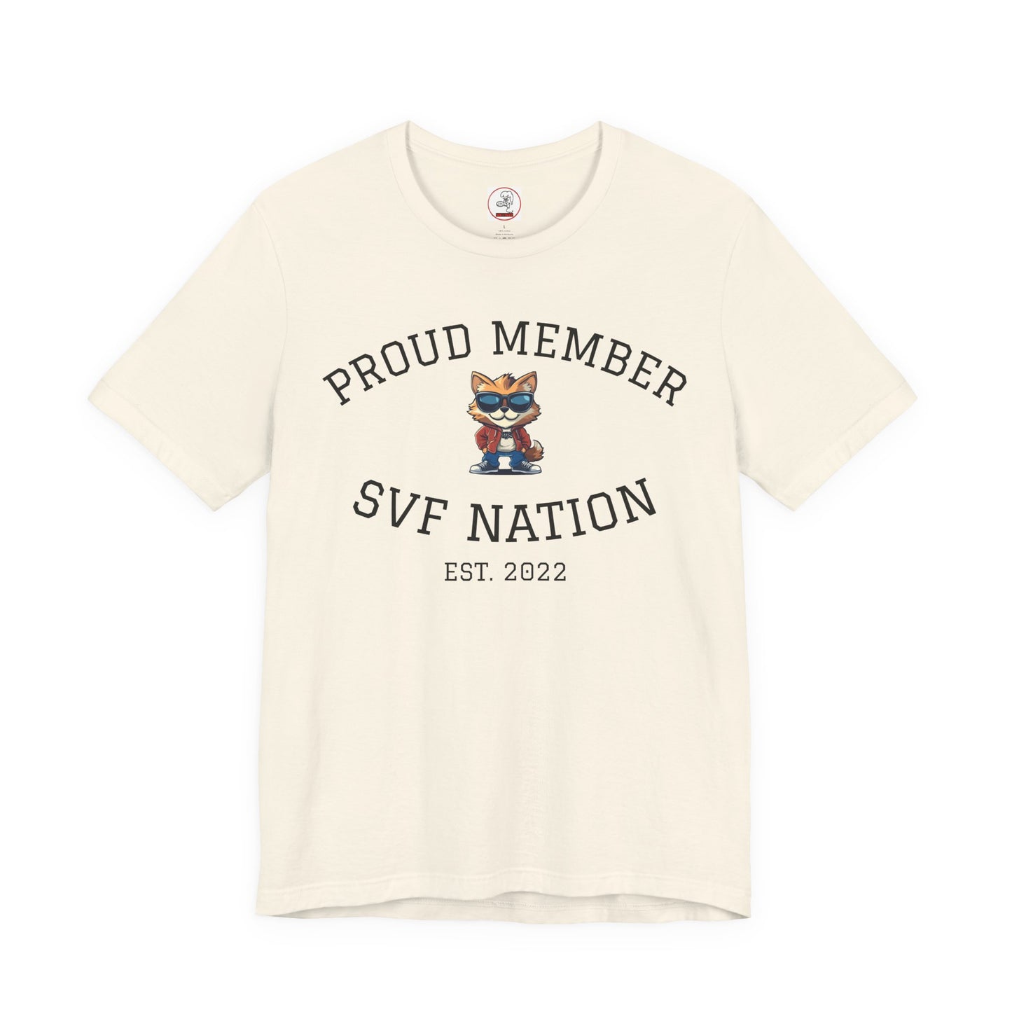 SVF Nation Proud Member Tee - Unisex T-Shirt for Fans, Casual Wear, Birthday Gifts, Team Spirit, Community Love